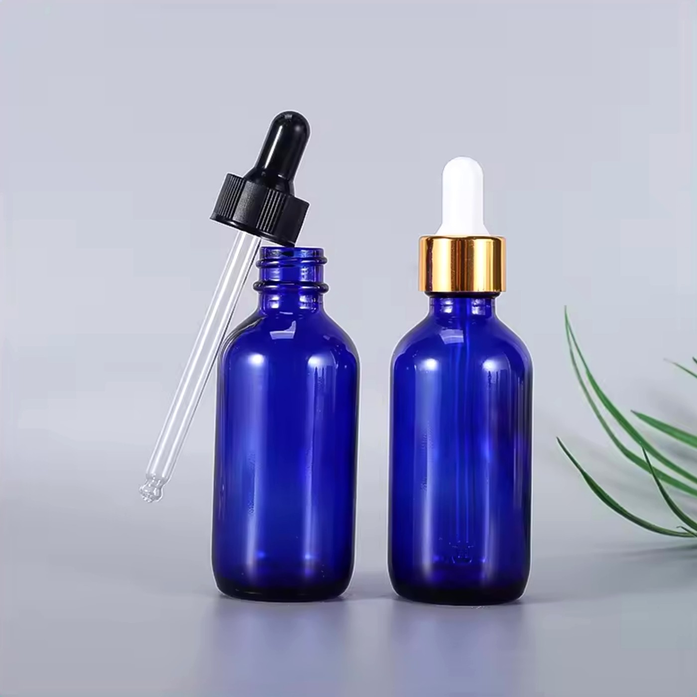 Ash & Eden Essentials beard oil dropper bottles